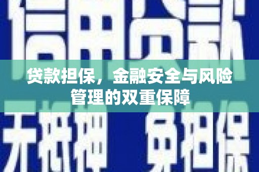 阳曲贷款担保，金融安全与风险管理的双重保障