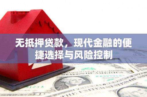 阳曲无抵押贷款，现代金融的便捷选择与风险控制