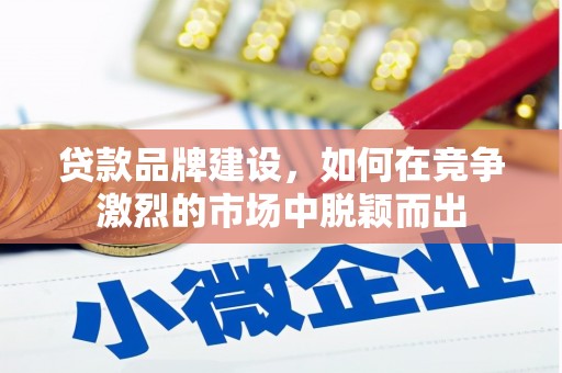 阳曲贷款品牌建设，如何在竞争激烈的市场中脱颖而出