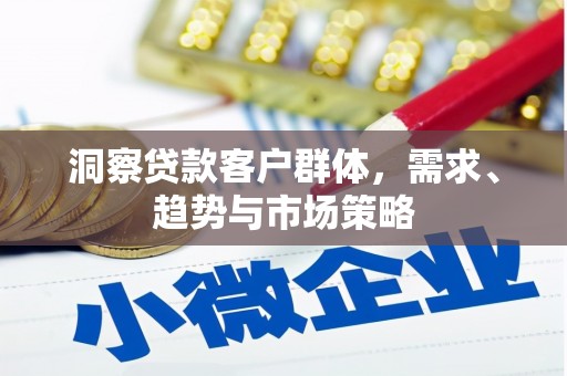阳曲洞察贷款客户群体，需求、趋势与市场策略