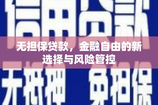 阳曲无担保贷款，金融自由的新选择与风险管控