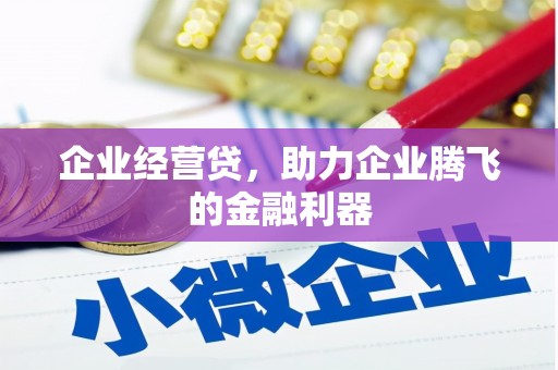 阳曲企业经营贷，助力企业腾飞的金融利器