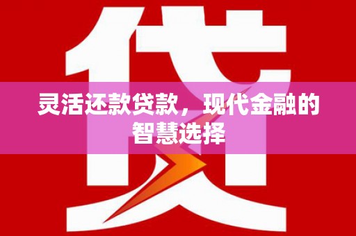阳曲灵活还款贷款，现代金融的智慧选择
