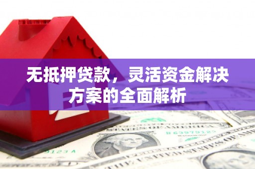 阳曲无抵押贷款，灵活资金解决方案的全面解析