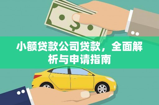 阳曲小额贷款公司贷款，全面解析与申请指南