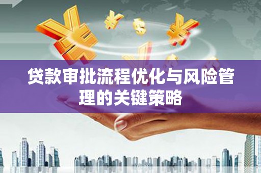 阳曲贷款审批流程优化与风险管理的关键策略