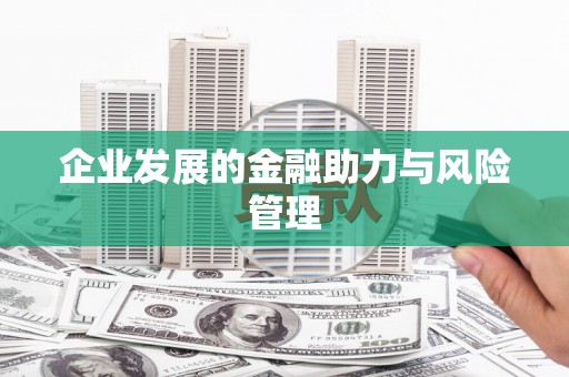 阳曲企业发展的金融助力与风险管理