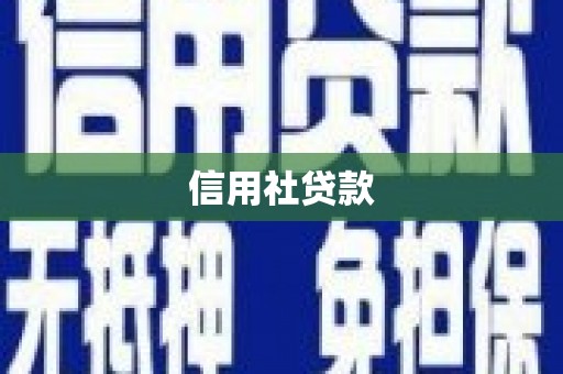 阳曲信用社贷款