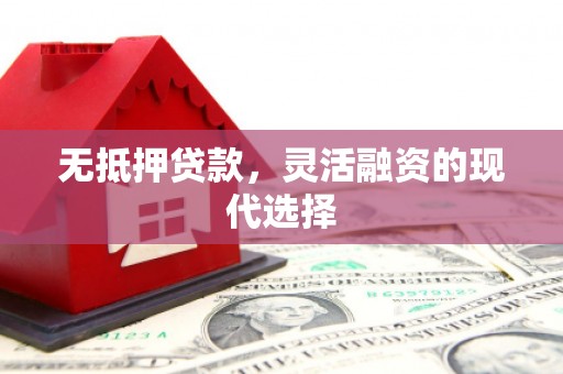 阳曲无抵押贷款，灵活融资的现代选择