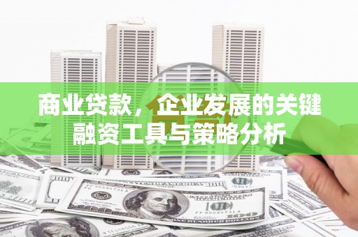 阳曲商业贷款，企业发展的关键融资工具与策略分析