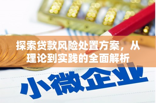 阳曲探索贷款风险处置方案，从理论到实践的全面解析