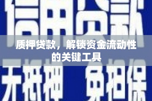 阳曲质押贷款，解锁资金流动性的关键工具
