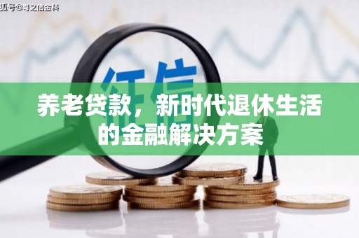阳曲养老贷款，新时代退休生活的金融解决方案