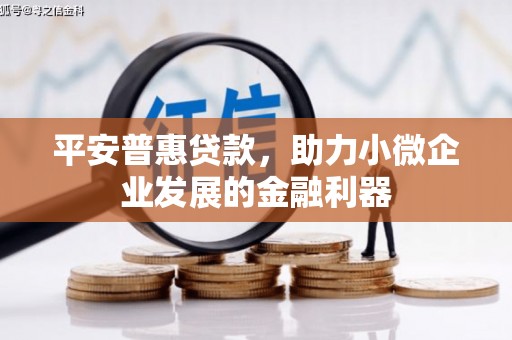 阳曲平安普惠贷款，助力小微企业发展的金融利器