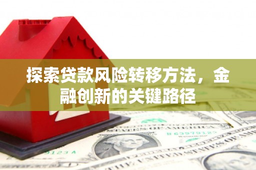 阳曲探索贷款风险转移方法，金融创新的关键路径