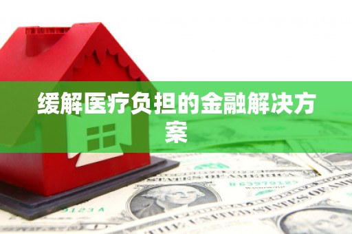 阳曲缓解医疗负担的金融解决方案