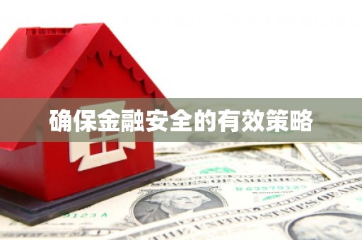 阳曲确保金融安全的有效策略