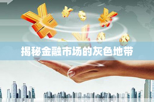 阳曲揭秘金融市场的灰色地带