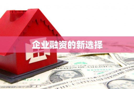 阳曲企业融资的新选择